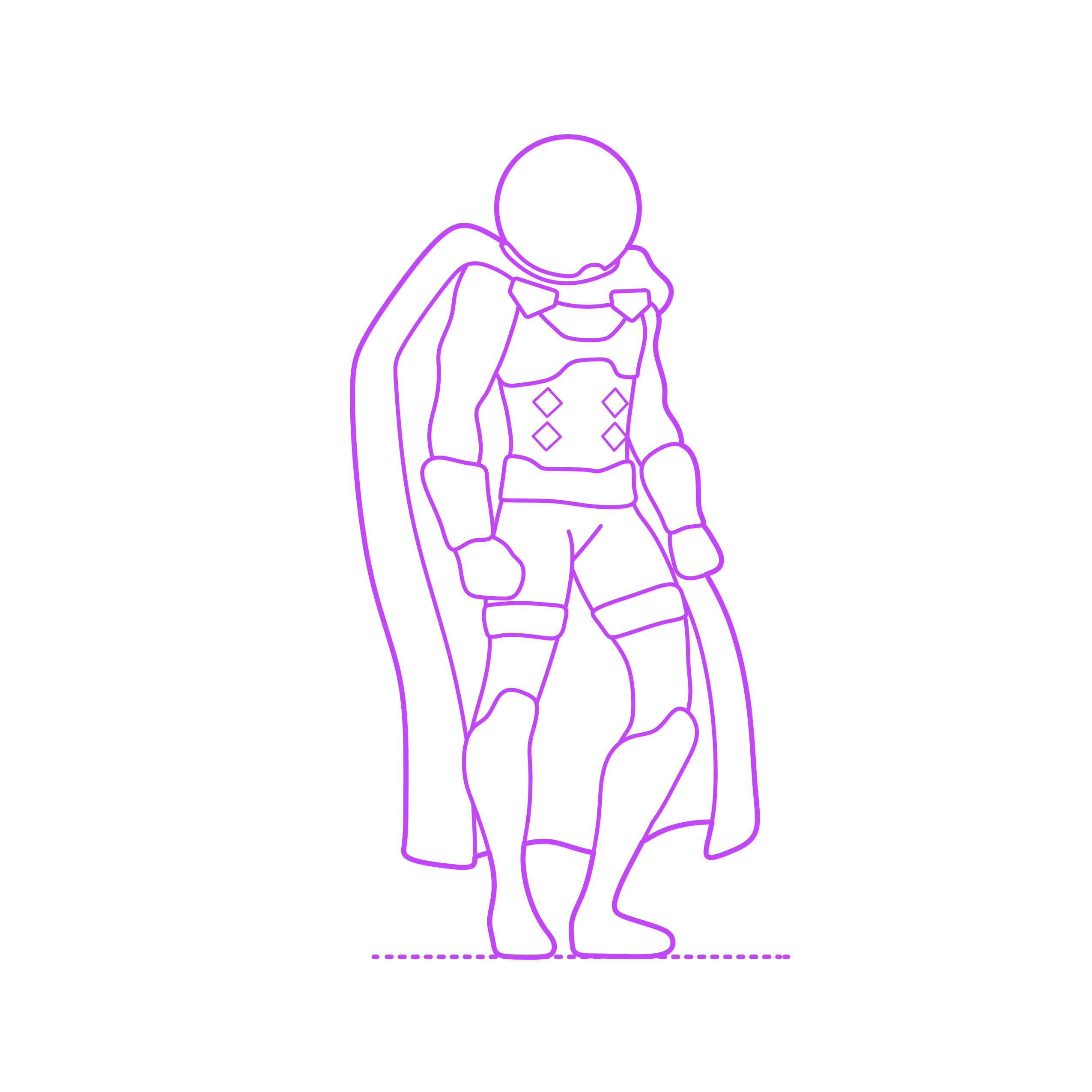 Pop Culture Marvel Comics Mysterio Contour Svg Vector Free Vectors